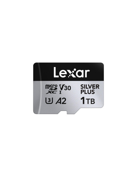 Lexar 1TGB H-P Silver Plus microSDHC s adp C10 A2