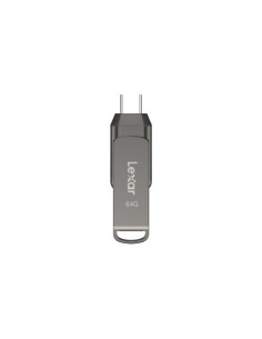 Lexar 64GB D400 Dual Type-C a Type-A USB 3.1