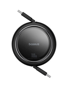 Baseus Dátový kábel Free2Draw mini USB-C/USB-C 1m 100W čierny