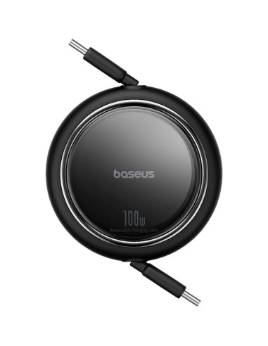 Baseus Dátový kábel Free2Draw mini USB-C/USB-C 1m 100W čierny