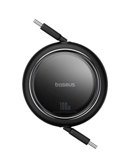 Baseus Dátový kábel Free2Draw mini USB-C/USB-C 1m 100W čierny
