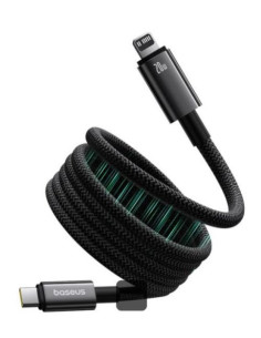 Baseus Magnetický nabíjací kábel Tungsten USB-C/Lightning 1m 20W čierny