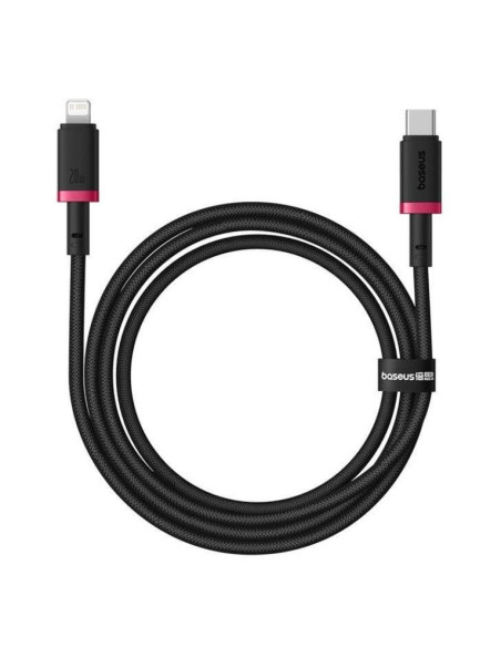 Baseus Rýchlonabíjací kábel Dura USB/Lightning 1m 20W čierno šedý