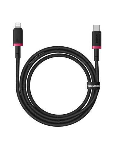Baseus Rýchlonabíjací kábel Dura USB/Lightning 1m 20W čierno šedý
