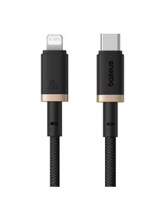 Baseus Rýchlonabíjací kábel Dura USB/Lightning 2m 20W čierno zlatý