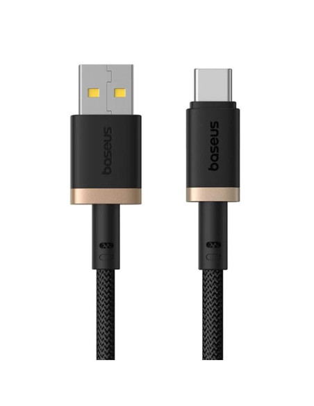 Baseus Rýchlonabíjací kábel Dura USB/USB-C 1m 60W čierno zlatý