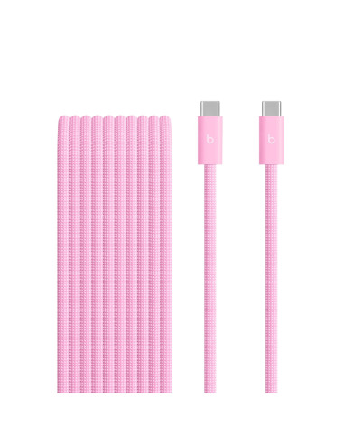 Beats 240W USB-C/USB-C Braided Cable (3m) - P.Pink