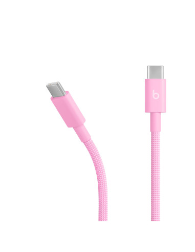 Beats USB-C / USB-C Woven Cable (1.5m) - Power Pink