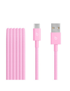 Beats USB-A / USB-C Woven Cable (1.5m) - Power Pink