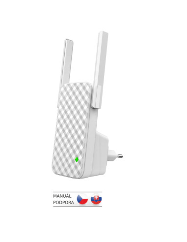 Tenda A9 - WiFi N Range Extender, opakovač 300 Mb/s, WPS, 2x 3 dBi anténa
