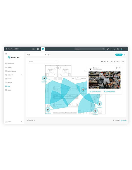 VIGI cloud VMS 3 basic license for a camera