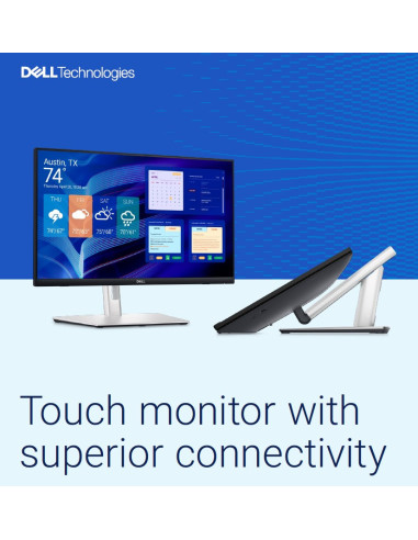 24" LCD Dell P2424HT Touch 5ms/16:9/mat/USB-C/repr