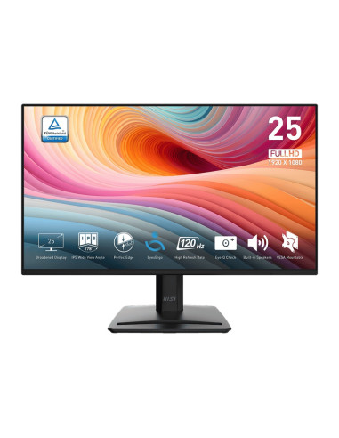 MSI Pro/MP252 E2/24,5"/IPS/FHD/120Hz/1ms/Black/2R