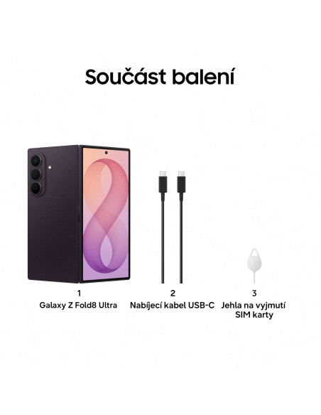 Samsung Galaxy Z Fold 8 Ultra/12GB/256GB/Violet shadow