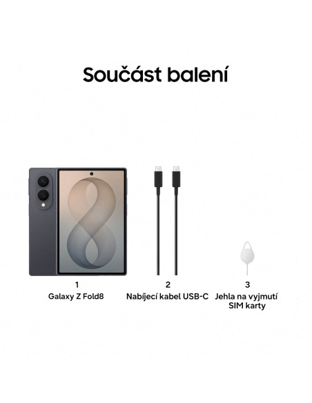 Samsung Galaxy Z Fold 8/12GB/256GB/Graphite