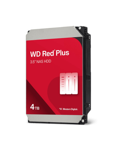QNAP - WD, HDD, RedPlus, SATAIII, 3,5", 4TB
