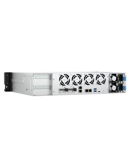 QNAP TS-h1073BXeU-RP-8G (Ryzen V1780B, ZFS, 8GB RAM, 8x SATA + 2x E1.S, 2x 2,5GbE, 2x 10GbE)