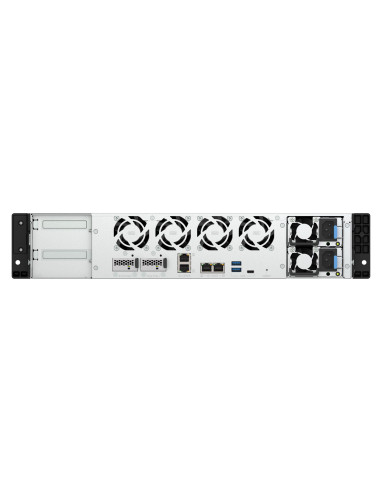 QNAP TS-h1073BXeU-RP-8G (Ryzen V1780B, ZFS, 8GB RAM, 8x SATA + 2x E1.S, 2x 2,5GbE, 2x 10GbE)