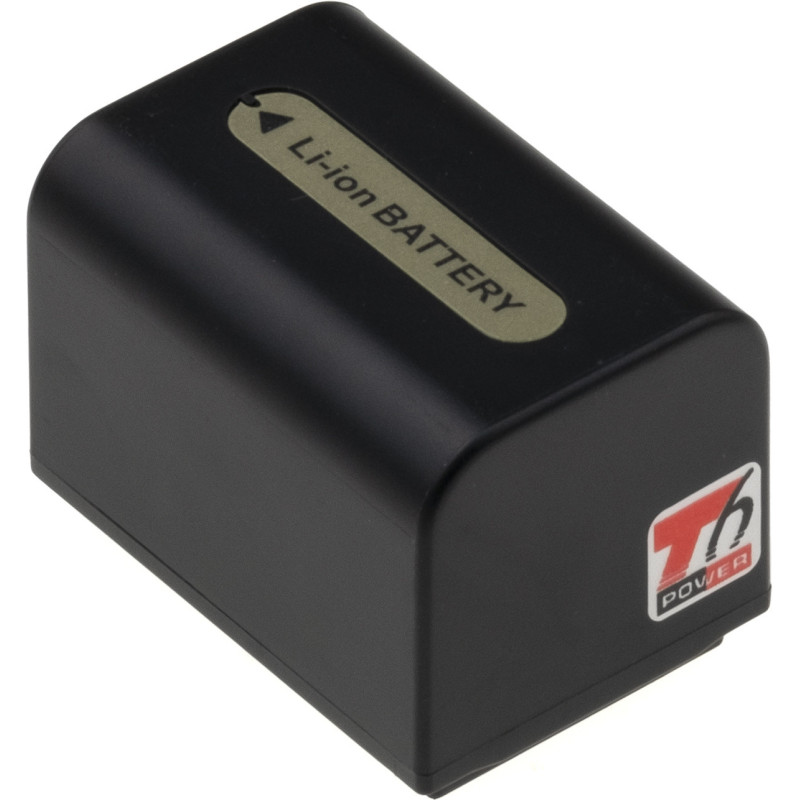 Batéria T6 Power Sony NP-FH70, 1400mAh, 9,5Wh, sivá
