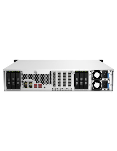 QNAP TS-h1887XU-RP-E2336-16G (Xeon 6core, ZFS, 16GB ECC RAM, 12x 3,5" + 6x2,5", 2x 2,5GbE, 2x10GbE)