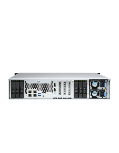 QNAP TS-h1886XU-RP-R2-D1622-16G (Xeon 3,2GHz, ZFS, 16GB ECC RAM, 12x3,5"+6x2,5", 4xGbE,2x10GbE SFP+)