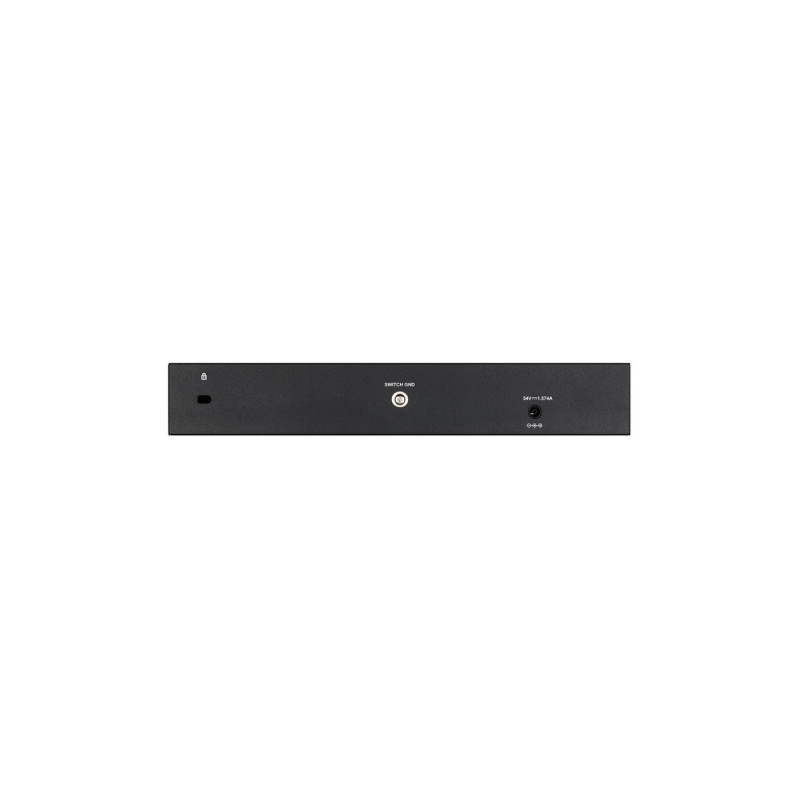 D-Link DGS-1210-08P Smart PoE switch, 8x GbE PoE+, 2x SFP, PoE 65W, fanless