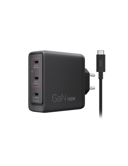 Lenovo Multi-port USB-C 100 W GaN Charger