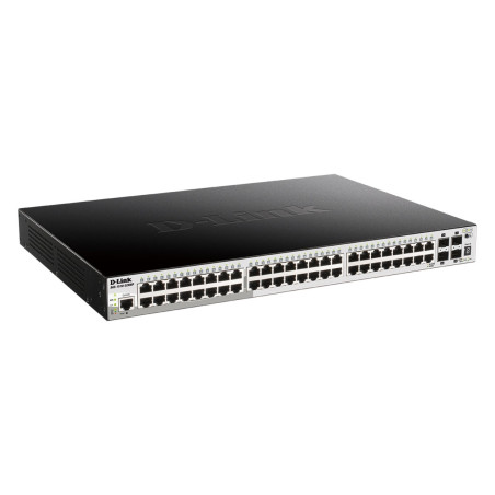 D-Link DGS-1510-52XMP 52-Port Gigabit Stackable POE Smart Managed Switch 4x 10G SFP+