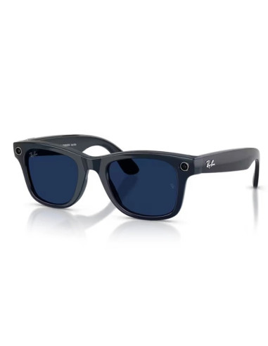 Meta Ray-Ban Gen2 Wayfarer, Shiny cosmic blue, Clear/Sapphire transitions