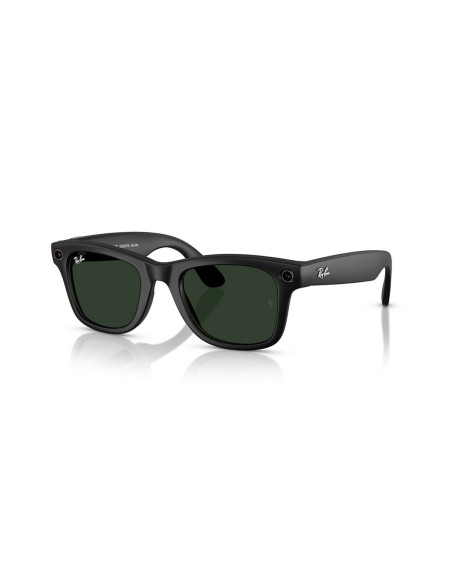 Meta Ray-Ban Gen1 Wayfarer - Matte Black/Clear to Graphite Green Transitions (Large)