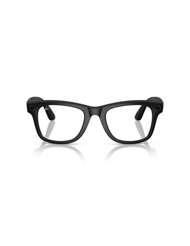 Meta Ray-Ban Gen1 Wayfarer - Matte Black/Clear to Graphite Green Transitions (Large)