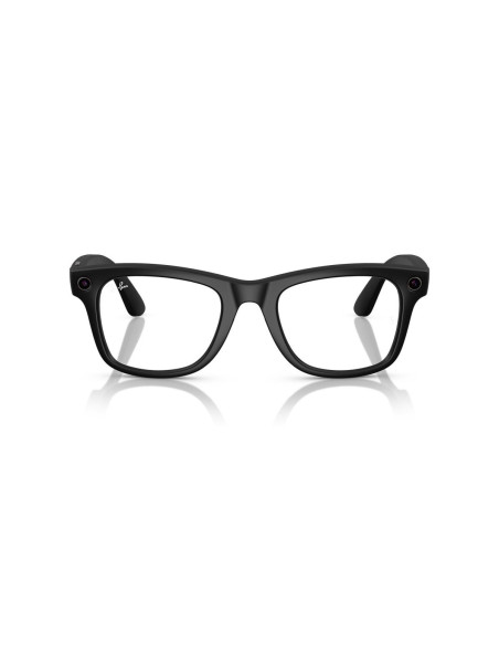 Meta Ray-Ban Gen1 Wayfarer - Matte Black/Clear to Graphite Green Transitions (Large)