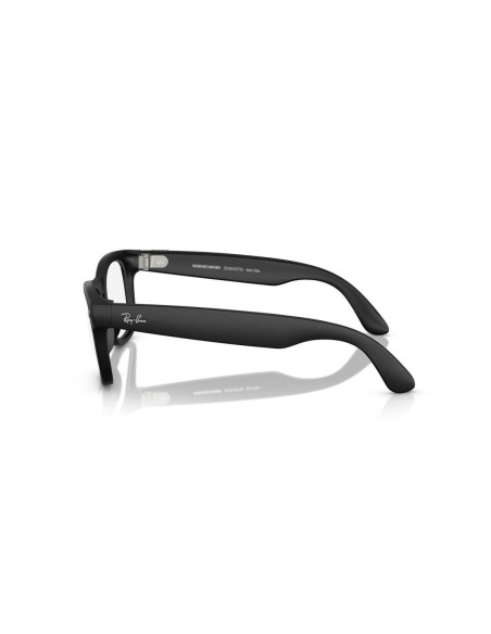Meta Ray-Ban Gen1 Wayfarer - Matte Black/Clear to Graphite Green Transitions (Large)