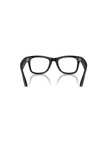 Meta Ray-Ban Gen1 Wayfarer - Matte Black/Clear to Graphite Green Transitions (Large)