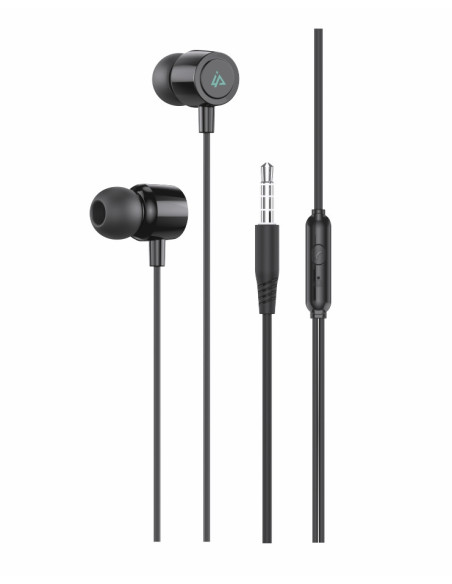DRÁTOVÁ SLUCHÁTKA 3,5MM JACK ČERNÁ
