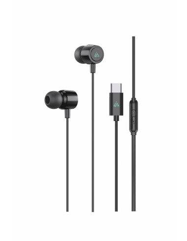 DRÁTOVÁ SLUCHÁTKA USB-C ČERNÁ