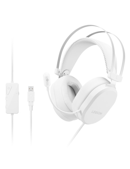 Lenovo Legion H320 7.1 Gaming Headset - White