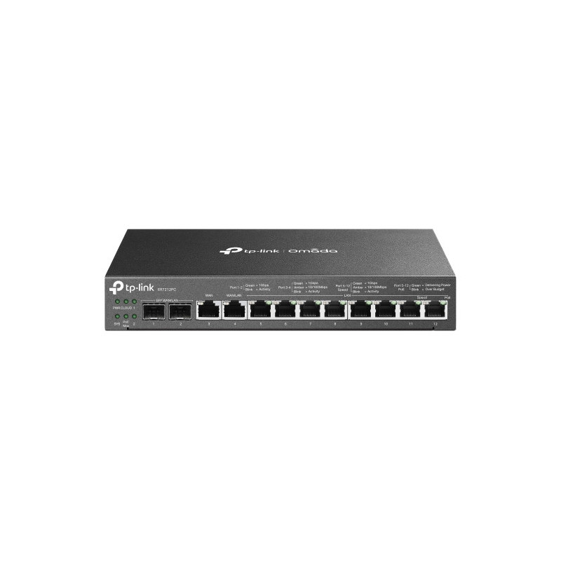 TP-Link ER7212PC Gb VPN router POE+ controller Omada SDN