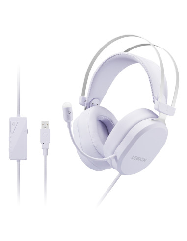 Lenovo Legion H320 7.1 Gaming Headset - White