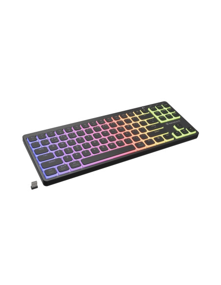 Bezdrôtová herná klávesnica Genesis THOR 430 TKL/USB+BT/US/Čierna