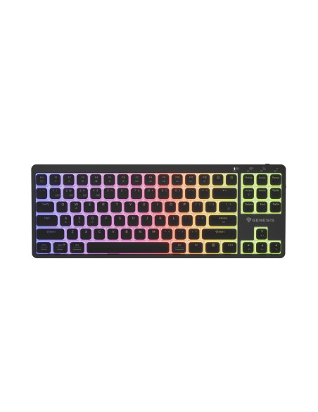 Bezdrôtová herná klávesnica Genesis THOR 430 TKL/USB+BT/US/Čierna