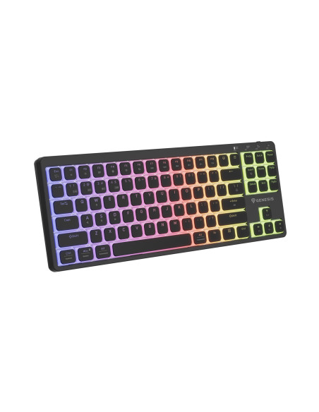 Bezdrôtová herná klávesnica Genesis THOR 430 TKL/USB+BT/US/Čierna