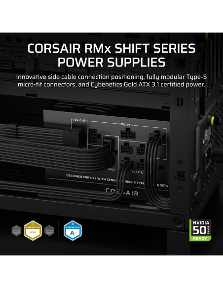 CORSAIR RM850x SHIFT 80+ GOLD, MODULAR