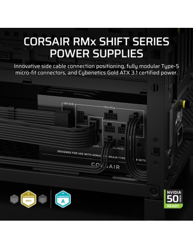 CORSAIR RM1000x SHIFT 80+ GOLD, MODULAR