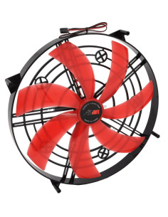 AIREN FAN RedWingsGiantExtreme 300 LED RED (300x300x30mm)