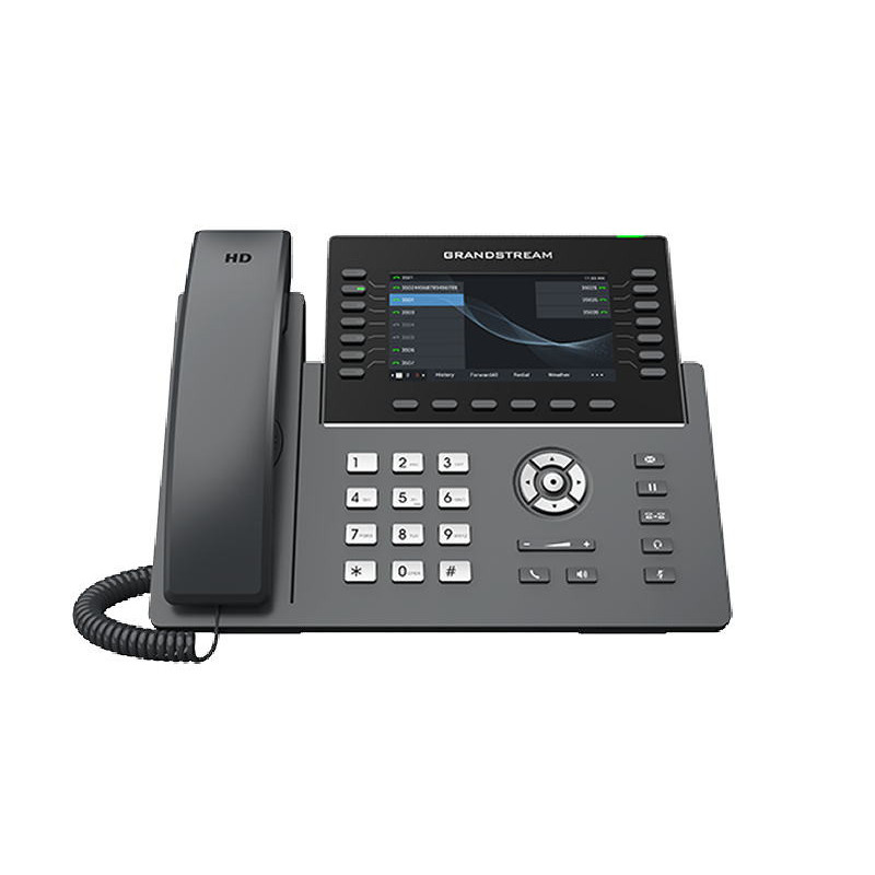 Grandstream GRP2650 SIP telefón, 5" bar.displej, 6 SIP účty, 14 pr. hr., 2x1Gb, WiFi, BT, USB