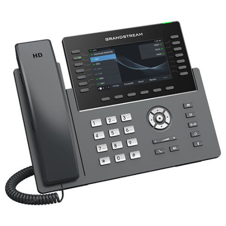 Grandstream GRP2650 SIP telefón, 5" bar.displej, 6 SIP účty, 14 pr. hr., 2x1Gb, WiFi, BT, USB