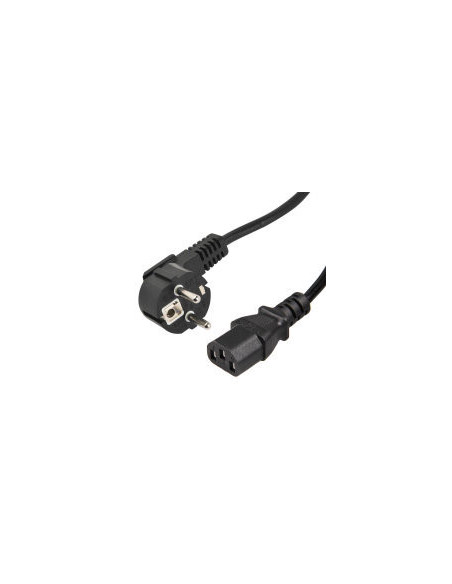 Kábel sieťový PC k AC adaptéru 3 žilový 230V - 1m