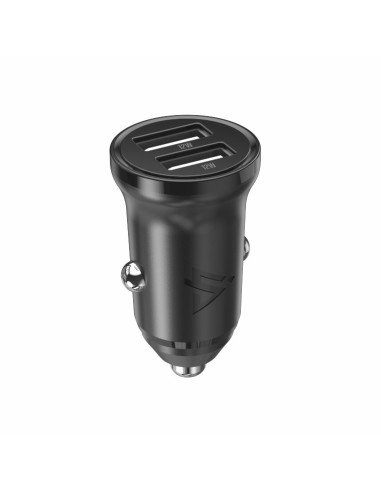 AUTONABÍJEČKA CL-02, 4,8A, 2x USB-A ČERNÁ