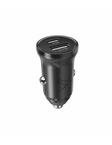 AUTONABÍJEČKA CL-04, PD, 30W, USB-C + USB-A ČERNÁ